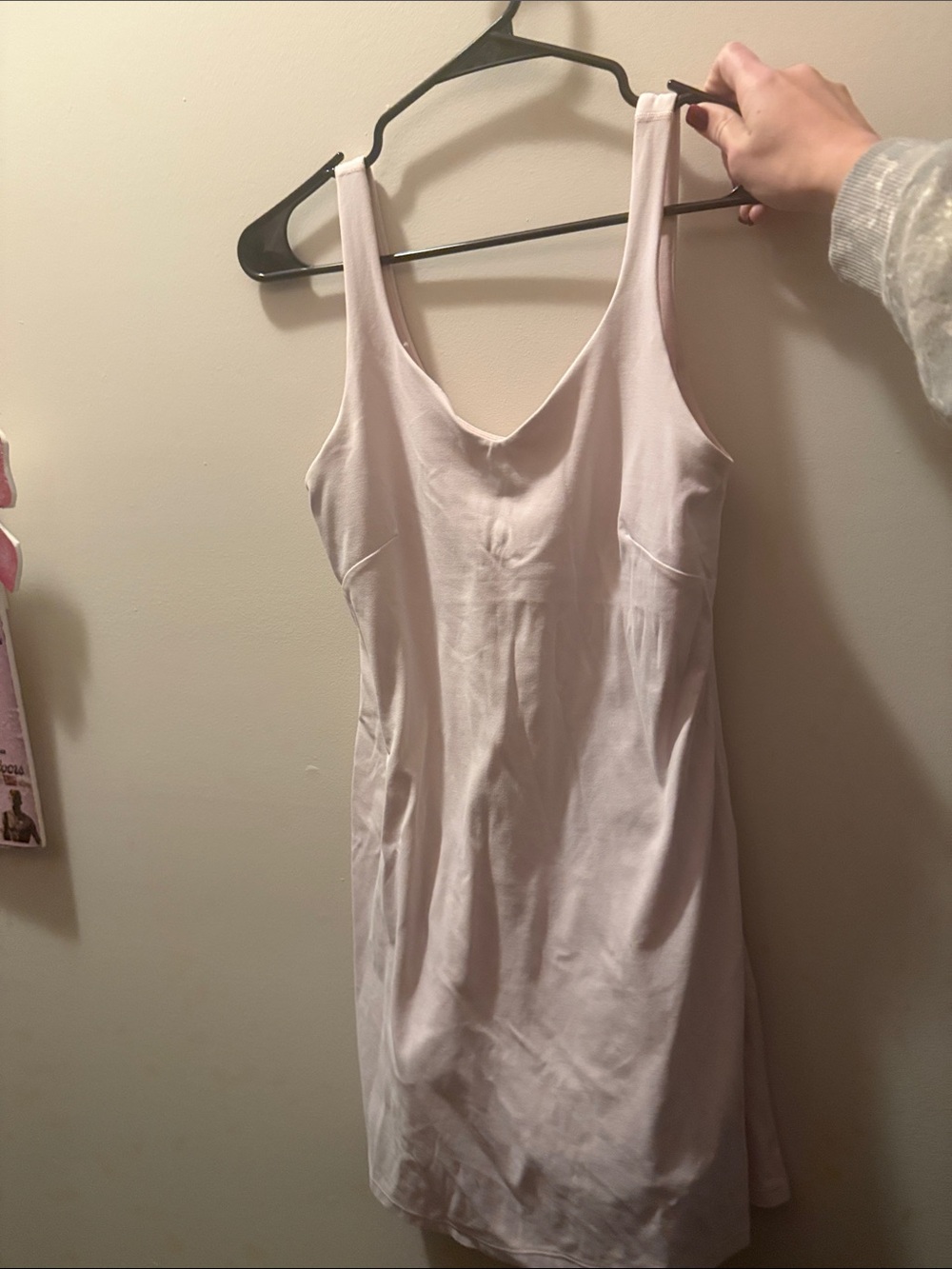 lululemon athletica light pink dress